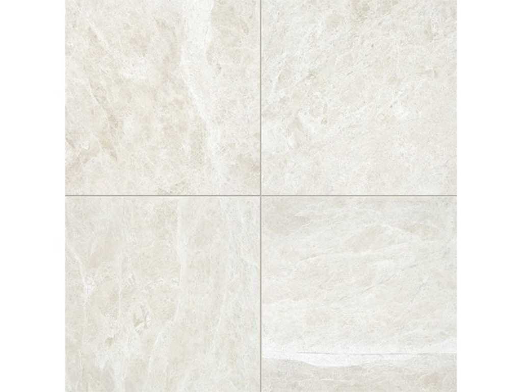 Piastrella in marmo naturale color crema 64 m²