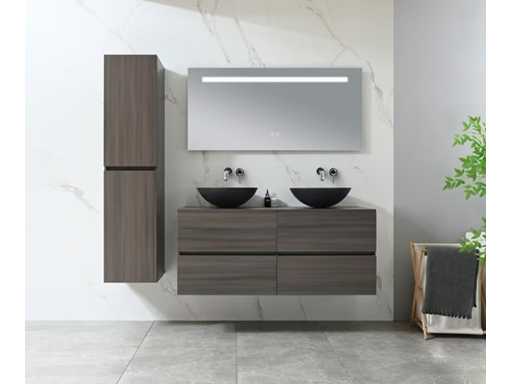 Bathroom furniture set - Vonato - Modena 130 - 0 - 2-person 130 cm