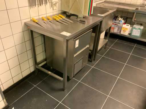 Rvs werktafel