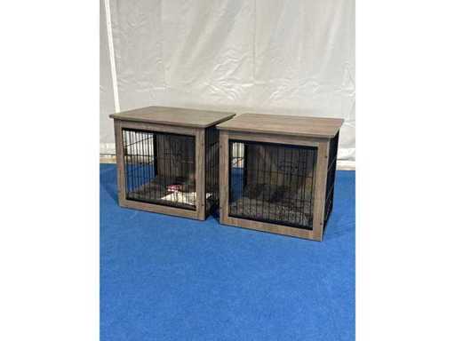 MaxxPet - Bois de cage pour chien (2x)
