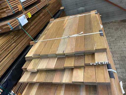 Ipé Country Grade - Planed Plank - 650-1550x90x21mm (70x)