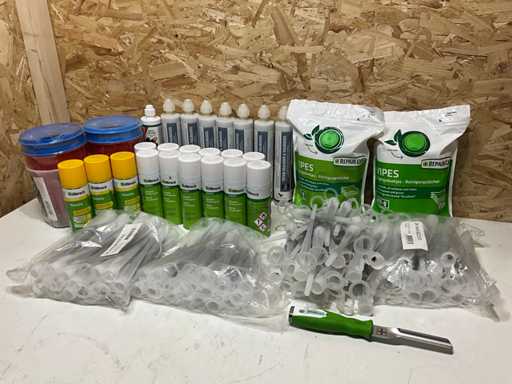 Vulmiddel, sprays, nozzles en diversen (33x)