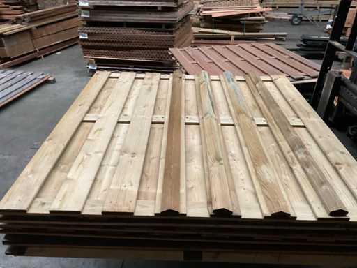 Charge von imprägniertem Kieferngartensieg 180x180 cm 