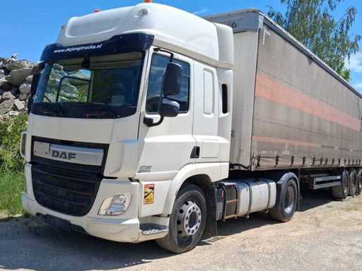 2017 DAF - CF 440 FT - Truck with Kögel semi-trailer 