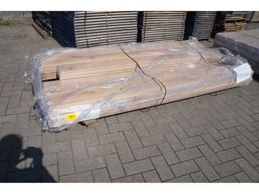 13,55 m² Massief eiken parket 14mm