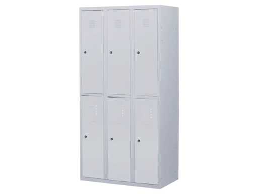 Povag Lkp-207 Locker Cabinet 6 doors 3 pieces