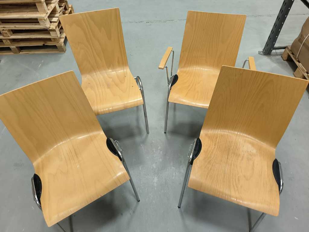 Krzesło do stołówki (4x)