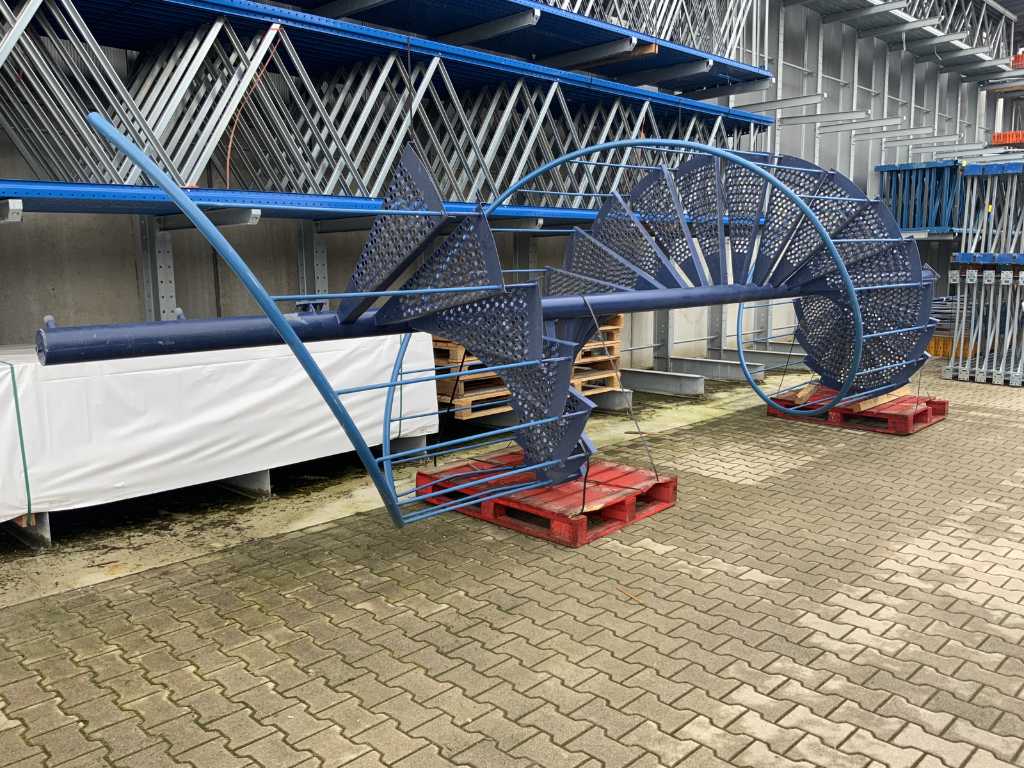 Metal Spiral Staircase 8m