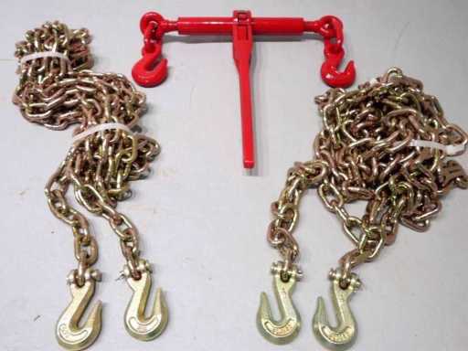 Facile à utiliser - 4,3 tonnes - Tendeurs de charge / tendeurs de chaîne Type B - 2025