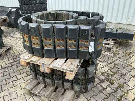 DURATRACK Excavator tracks (2x)