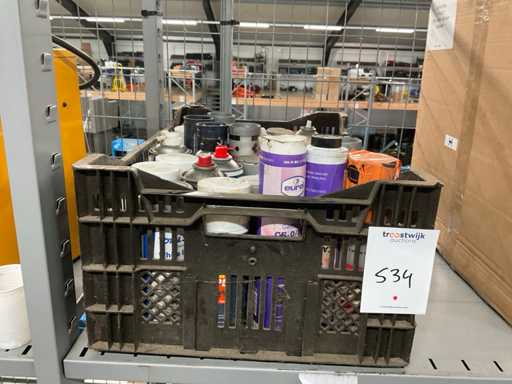 Verschiedene Baumaterialien