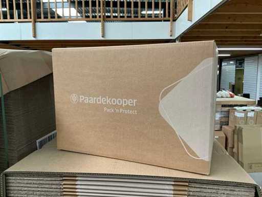 Partij bedrukte kartonnen dozen 600x400x400cm (120x)