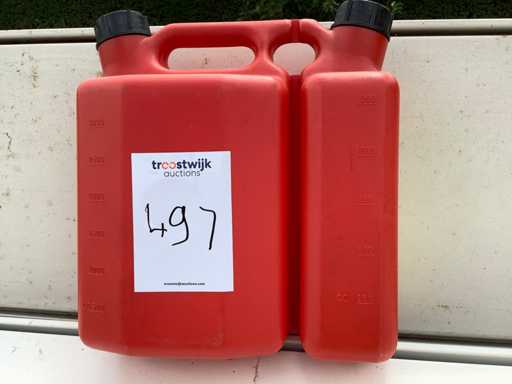 brandstof/olie Duo kan - 3800/1500 - Overig bos- en tuingereedschap