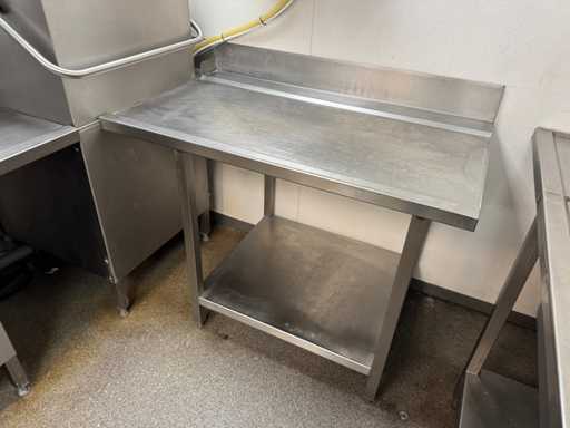 Masă de descărcare din oțel inoxidabil