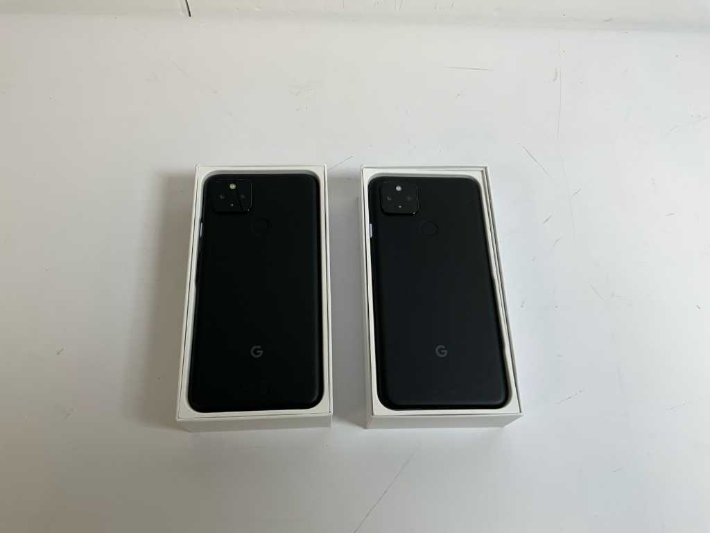 Google Pixel 4a - 5G - 128GB - Black (2x) | Troostwijk Auctions