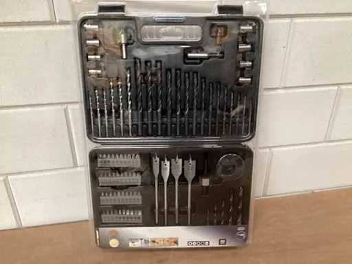 Craftomat drill and bit set 90 pieces (2x)