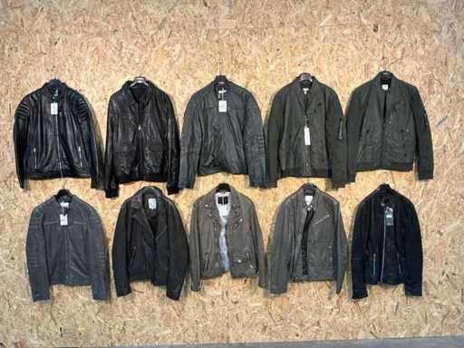 Goosecraft and chasin Leather jackets (10x)