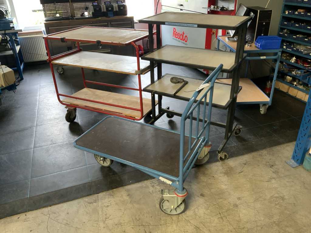 Warehouse trolley (3x)