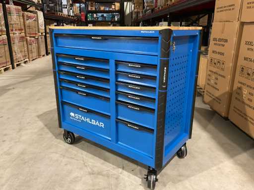 2025 Stahlbär Deutschland XXXL PRO Tool trolley filled