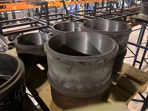 Partij diverse remtrommels MAN