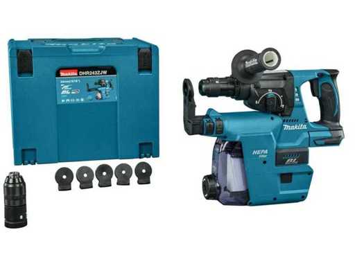 Makita DHR243ZJW 18V Li-Ion Batterie SDS-Plus Kombihammer