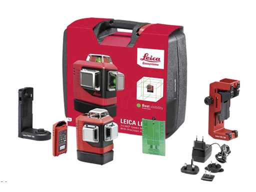 LEICA LINO L6G Nivel láser completo con accesorios