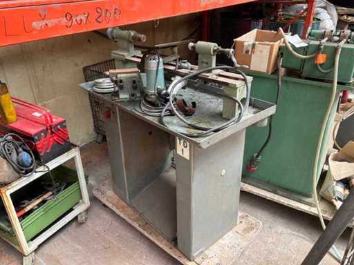 Handmatige houten draaibank