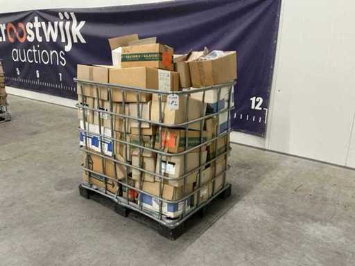 Partij kunstof tunnelblokjes/keggen