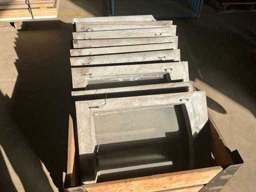 Batch of industrial skylights