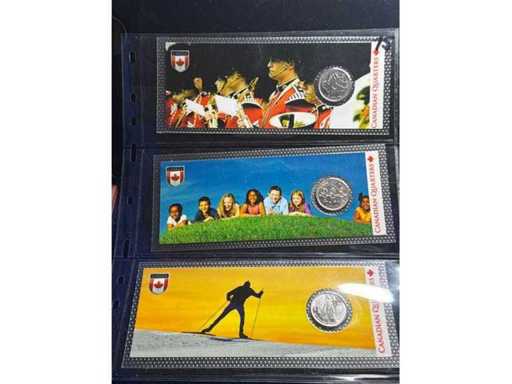 3x 25 centesimi Canada