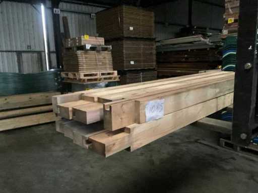 Spruce pole - 224x12x12 cm (8x)