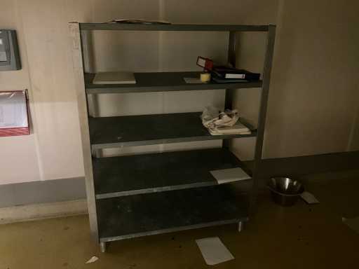 Rack de rangement en acier inoxydable