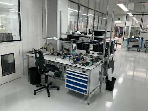 Estación de trabajo de soldadura – tecnología de prueba