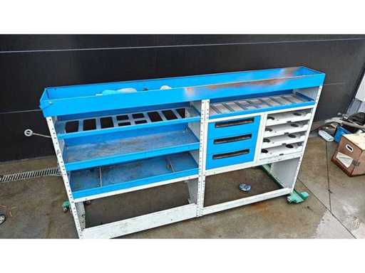 Ameublement des porte-bagages pour voitures / fourgonnettes de société