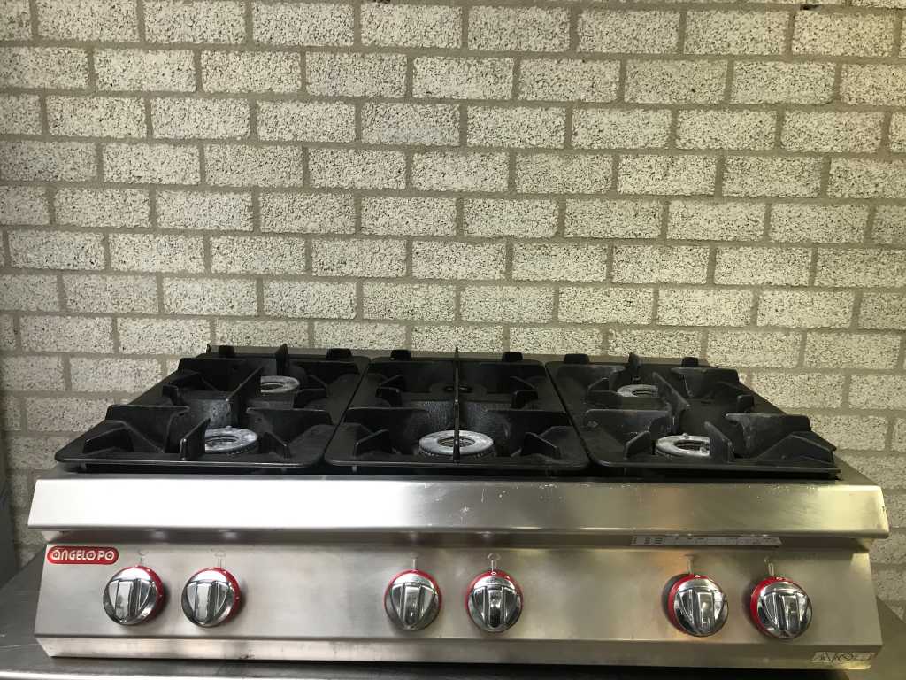 Angelopo - Set-up gas stove 6-burner