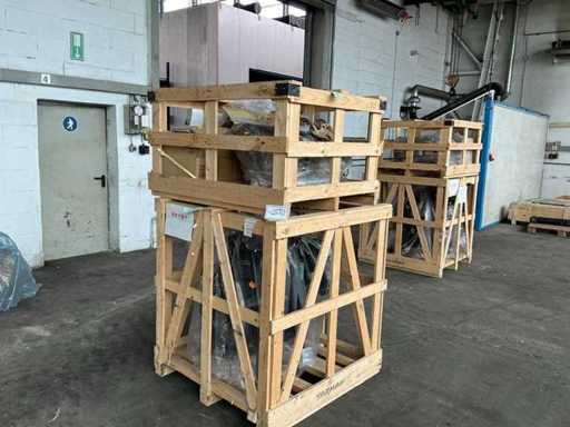 2022 YANMAR 4TN101FHT-1STX New Complete Engine with accesories