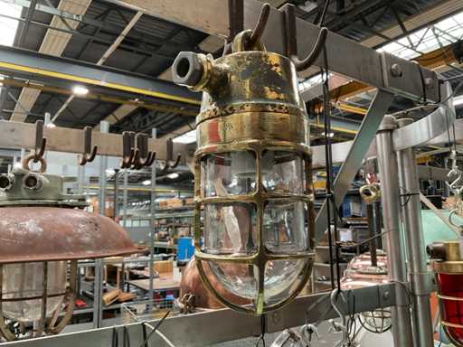 Lampe marine vintage