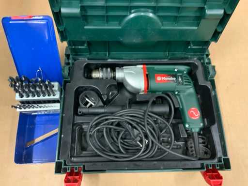 Metabo BE 622 S-R+L Drill with drill box