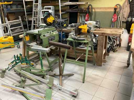 Diverse workshop inventory