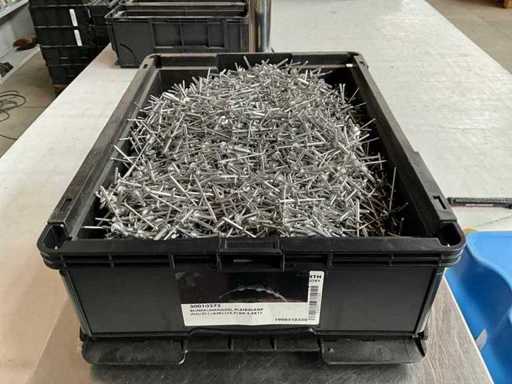 Würth 11.67kg Blind rivet flat head ALU 3.2x17 in stackable bin