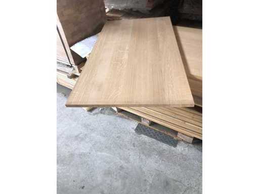 3x Solid oak stair treads/shelves 20mm