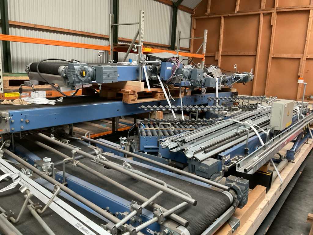 Party roller conveyors and conveyors