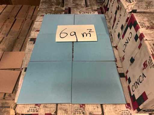 Cinca 69m² Wandkachel