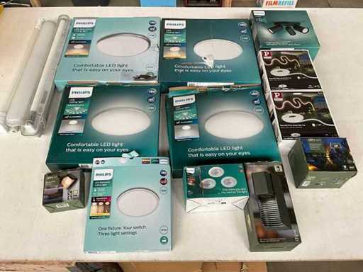 Mélangez différents éclairages Philips et LED
