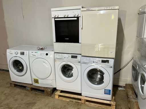 Diverse witgoed (6x)