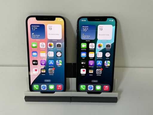 Apple iPhone 12 - 128GB - Nero (2x)