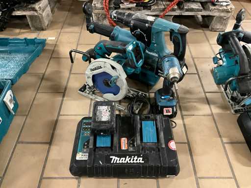 Makita 3-teiliges Batteriewerkzeugset