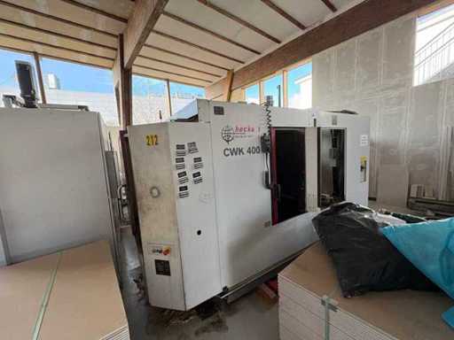 1999 HECKERT CWD 400 D HECKERT CWK 400 D Year of construction 1999 – Siemens Sinumerik – incl. KNOLL & chip conveyor