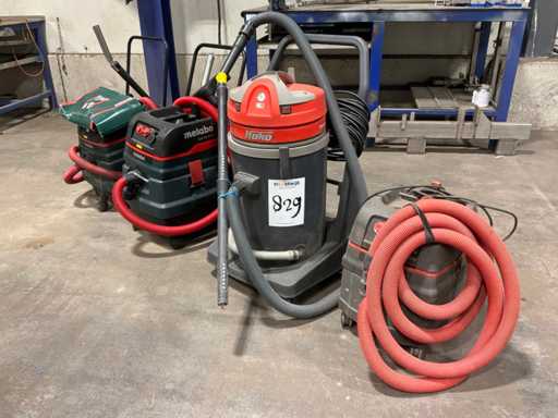 Metabo/ Hako / Starmix Industrial vacuum cleaner (4x)