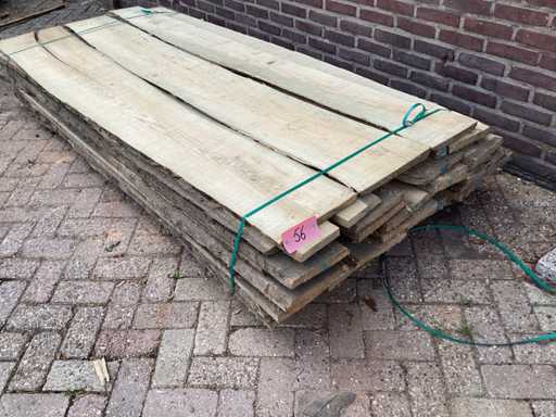 Es - KD Oven-dried 2500 x 1100 x 330 mm - Bowl part (39x)